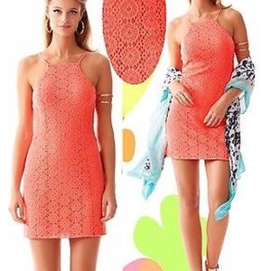 NWOT Lilly Pulitzer lace shift dress